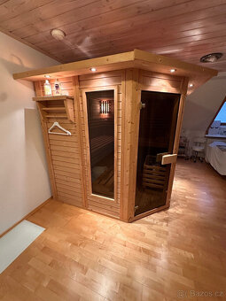 exkluzivní sauna sauna kabina vnitřní sauna 221x200cm 9kW tr - 11