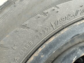 195/70 R15C zimní 2 Ks 7-8 mm + disk Ford Transit - 11