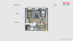 Prodej bytu 2+kk, 47 m², Ústí nad Labem, ul. Spartakiádní - 11