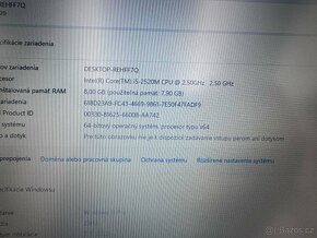 Notebook 14" DELL.Intel i5-2520M 2x2,50GHz.8gb ram.256gb SSD - 11