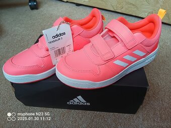 Tenisky nové neonové zn."ADIDAS" vel."35" - 11