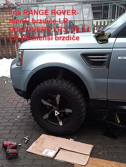 NOVÁ kola DISCOVERY 2/3 LAND ROVER 5x120 800km4x4 265/70 R17 - 11