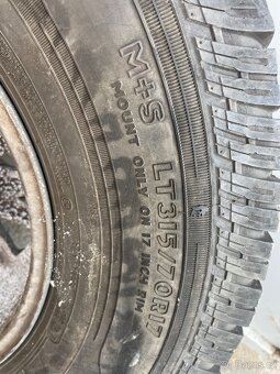 Hummer H2 alu kola 315/70 R17 - 11