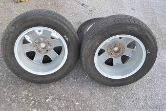 Alu kola Škoda Octavia II 5x112 + letní pneu 195/65R15 - 11