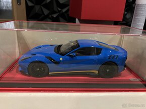 MR Collection - Ferrari F12 TDF, Azzuro Dino, 1:18, 10ks - 11