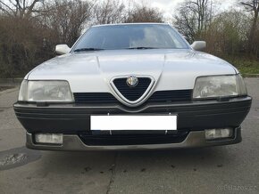 Krásná Alfa Romeo 164 QV quadrifoglio verde jen 800 ks, v ČR - 11