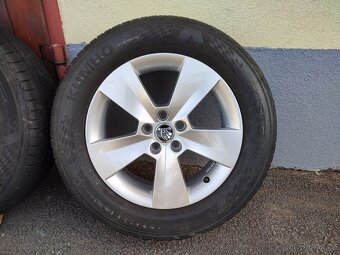 NOVÁ letní sada Škoda Kamiq 5x100 r16 Kumho 205/60 r16 - 11