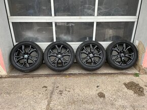 Sada ALU kol BMW DEZENT TV BLACK 245/50 R19 5x112 zimní - 11