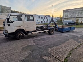 Nissan Cabstar hákový nosič kontejnerů, dabl kabina - 11