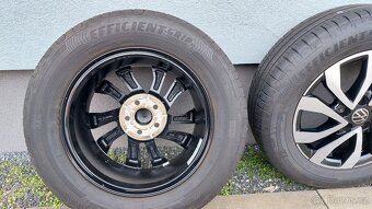 Alu kola 5x100 r15 originál vw Polo letní pneu - 11