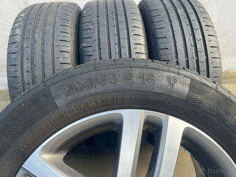 205/55R16 letní pneu alu kola 6,5x16 5x112 ET50 VW TOURAN - 11