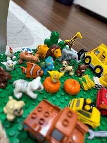 Luxusní sada Lego DUPLO + stahovací vak + 2x podložka - 11