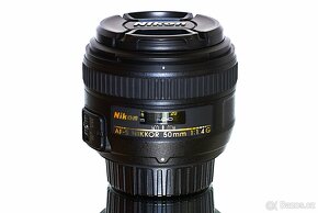 Nikon AF-S Nikkor 50mm f/1,4G + UV filtr TOP STAV - 11