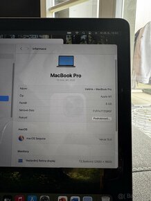 13palcový Macbook Pro - 512 GB SSD, 8 GB paměti, Touch bar - 11