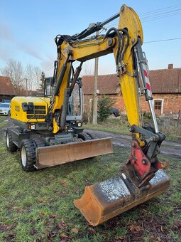 Prodám nebo pronajmu kolový bagr Wacker Neuson EW100, 11,5t - 11