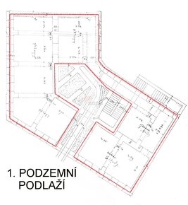 Pronájem nebytových prostor 360 m2, Praha 3 Žižkov, vhodné p - 11