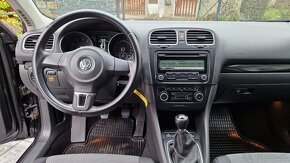 VW GOLF 6 1.2 TSI 77KW.6 RYCHLOSTÍ.TEMPOMAT.PARK.SENZORY.ALU - 11