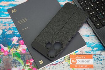 Pouzdro s koženkovým vzorem pro Xiaomi / Redmi / Poco - 11