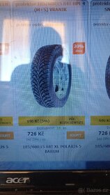 185/60 R 15 zimní pneu mírně jeté Brno, Vyškov ,Kyjov - 11