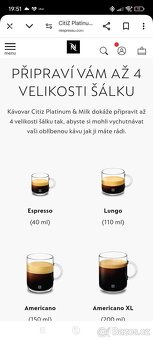 Nove Nespresso Citiz Platinum&Milk Stainless Steel - 11