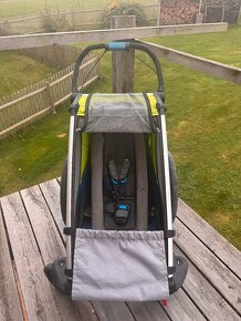 Thule chariot sport 1, chartreuse + běžecký set + kolo atd - 11