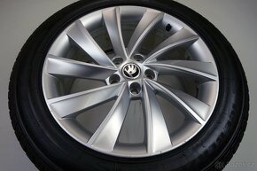 Škoda Octavia - Originání 18" alu kola - Zimní pneu - 11