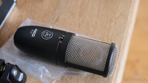 Velkomembránové kondenzátorové mikrofony AKG P420. - 11