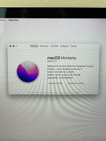 Macbook Pro 2016, 256 GB - 11