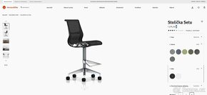 Kancelářská židle Herman Miller Setu Stool ZÁNOVNÍ PC 27 000 - 11