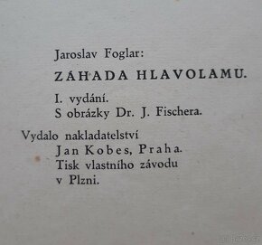 ZÁHADA HLAVOLAMU 1.vydání, Jaroslav Foglar - 11