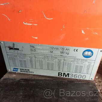 Bm 3600 - břemenový magnet s bat - Walmag - 11