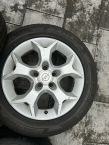 ALU Kola Borbet R16" zánovní pneumatiky 205/55 R16 - 11