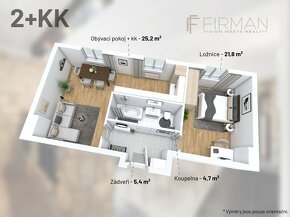 Prodej bytu 2+1 49m² Mělník - 11