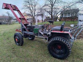 Traktor+nakladač 4x4 V3S, Avia, doprava do 100km zdarma. - 11