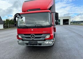 Mercedes-Benz Atego 818 ,hydraulické čelo ,Plachta nafta - 11