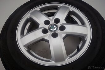 Škoda Octavia - Originání 15" alu kola - Letní pneu - 11