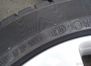 Alu disky originál Volkswagen 17", 5x112, ET 39, zimní sada - 11