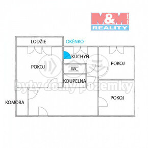 Prodej bytu 3+1, 63 m², Ostrava, ul. Františka Čechury - 11