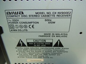 AIWA  NSX - V900 - 11