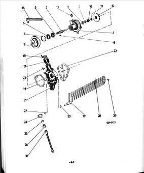 Motory LIAZ M 634 a M 637 - katalogy ND + dílenská příručka - 11