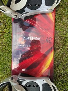 snowboard SIMS 142cm UNISEX - 11