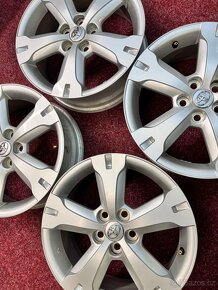 5x100 R16 originál alu disky Toyota - ET 39 - 11