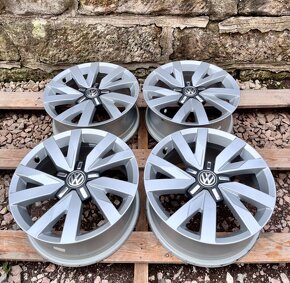 5x112 R16 originál alu disky VW Passat B8 - TOP STAV - 11