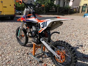 KTM 50 SX, od 2016-2024, zvýšení motorky - kit. - 11