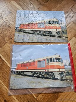 Puzzle dieselová lokomotiva T 678.017 ČSD - 11