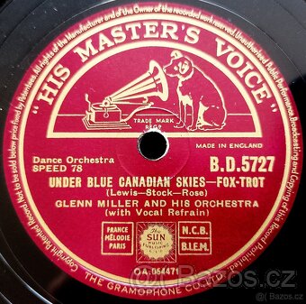 Glenn Miller Orchestra – tři šelakové gramodesky 1940/1941 - 11