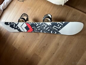 SNOWBOARD FTWO 154cm (včetně vázání)  + BOTY Northwave - 11