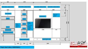 Sklápěcí postel VARIOWALL 160x200 - český výrobce - kvalita - 11