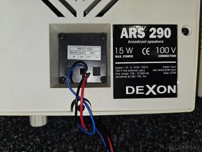 Reproduktory DEXON ARS 290, 100V/15W rozhlas za 300,-Kč/ks - 11