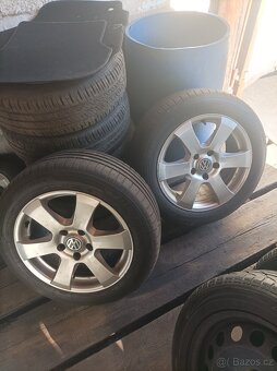 PRODÁM ALU KOLA 205/55 R16 5x112 - 11